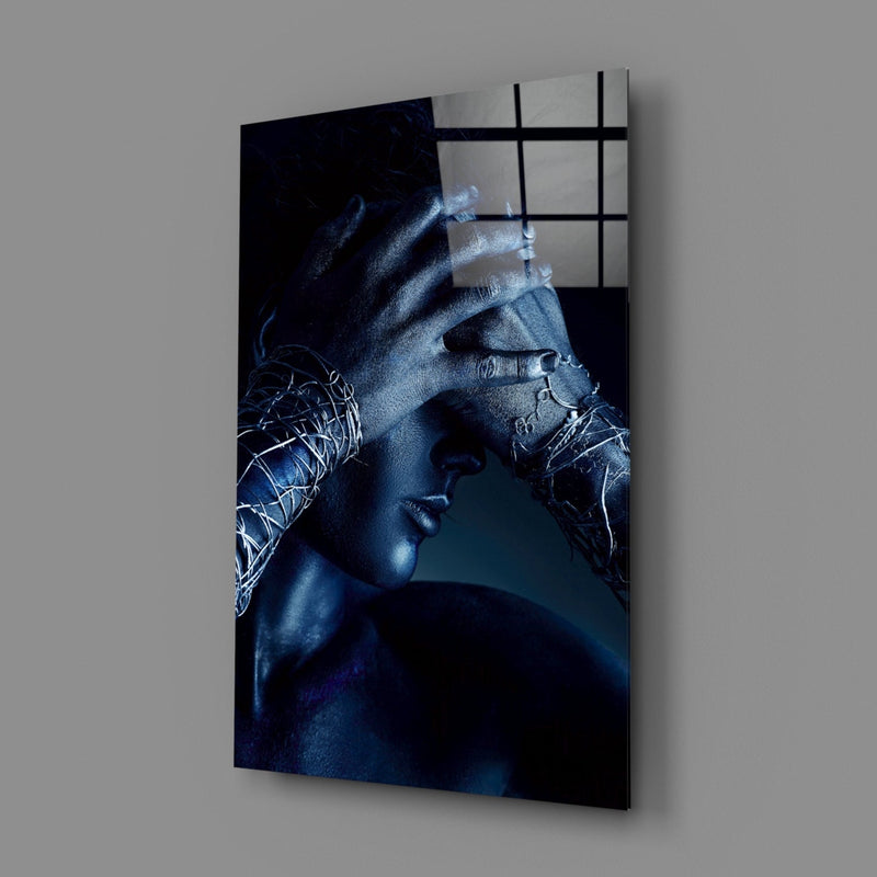 Deep Thought Glass Wall Art
