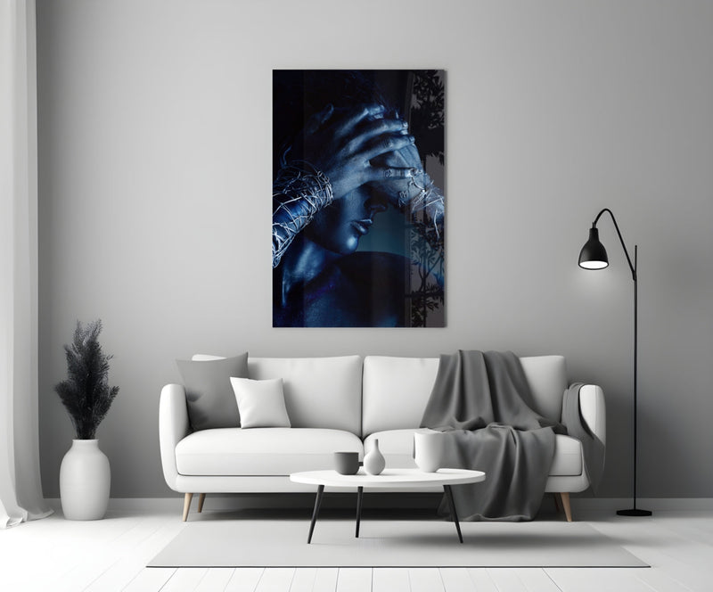 Deep Thought Glass Wall Art