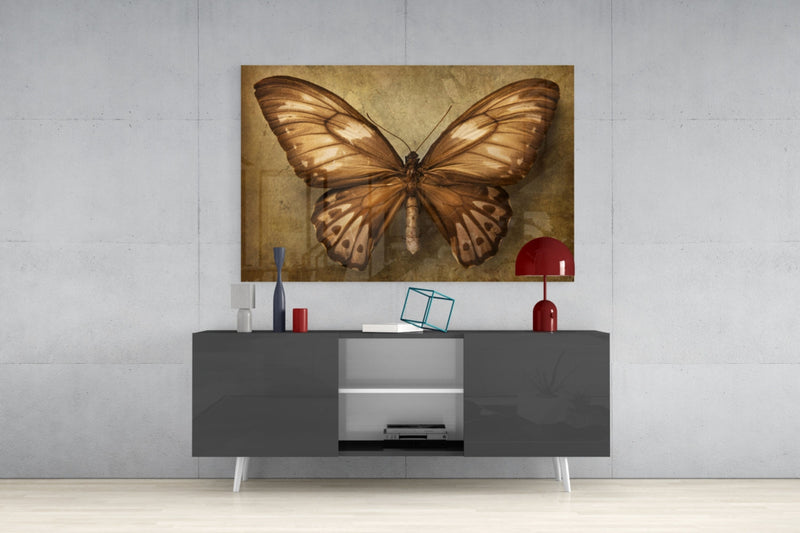 Butterfly Glass Wall Art