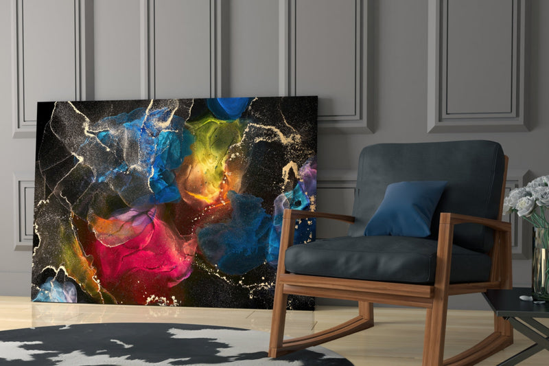 Energy Glass Wall Art
