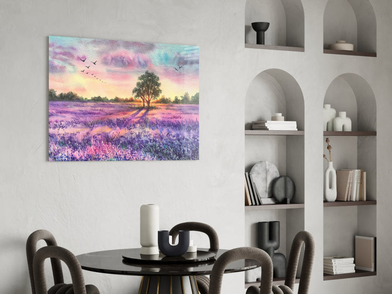 Tranquility Glass Wall Art