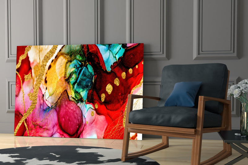 Colors Glass Wall Art