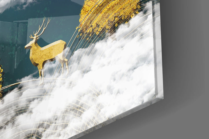 Abstraction Glass Wall Art