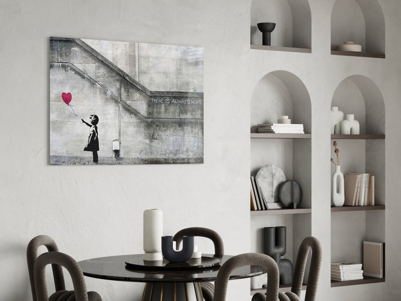 Flying Heart Glass Art