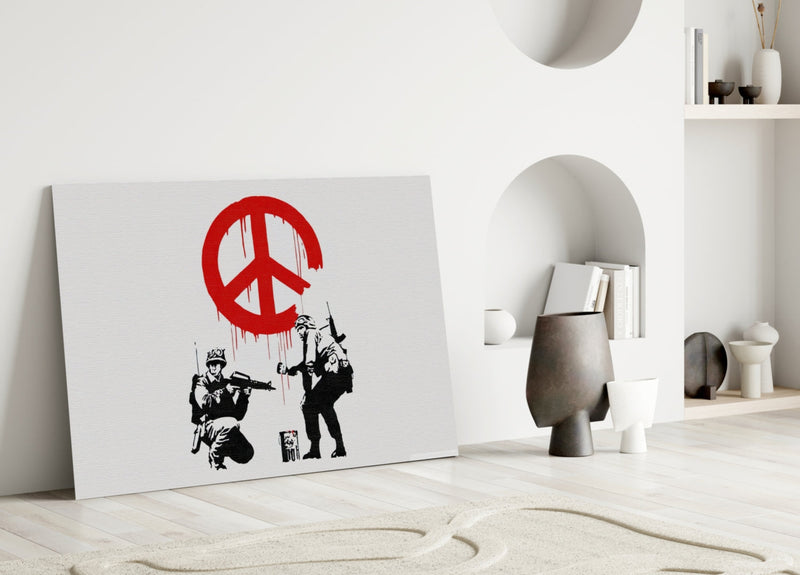 War for Peace Glass Art