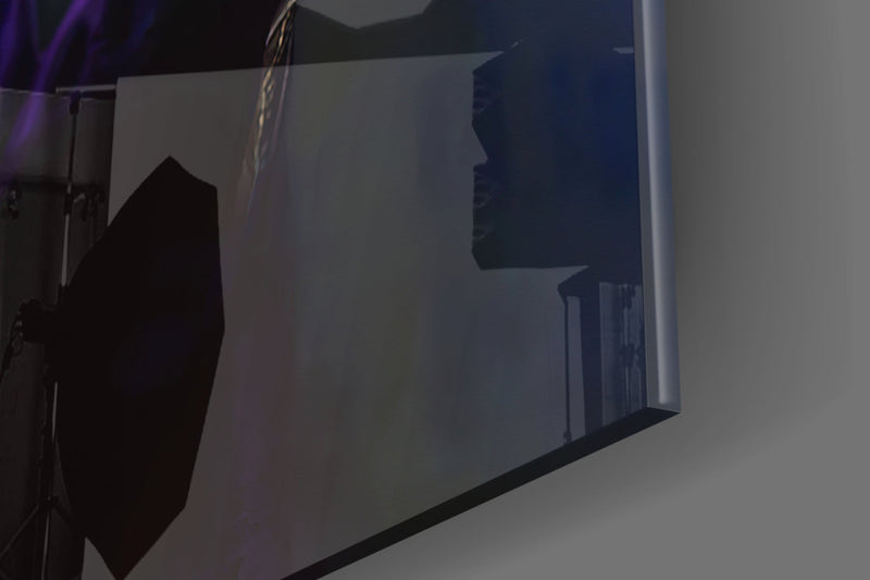 Harley Quinn Glass Art