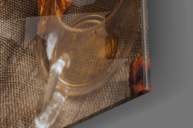 Autumn Picnic Glass Art