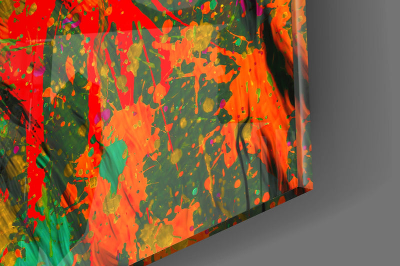 Eye of the Lion Glass Wall Art