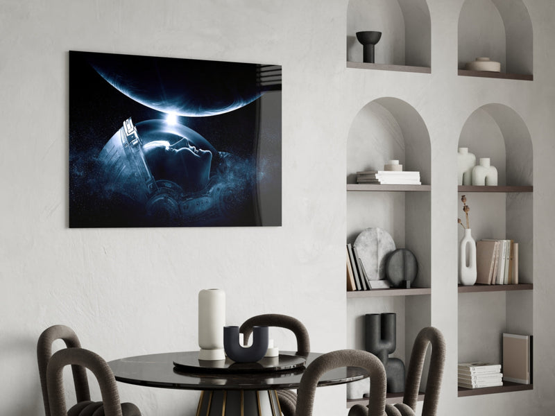 Astronaut's Look Glass Wall Art