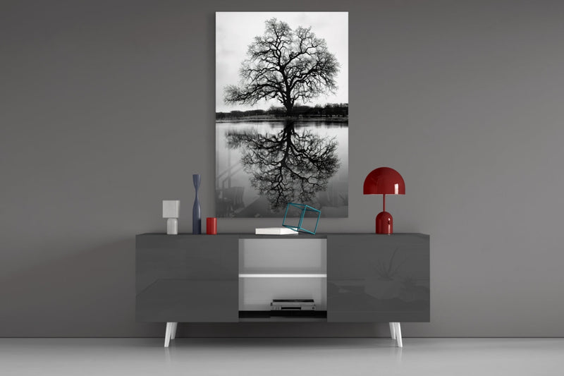Tree Glass Wall Art
