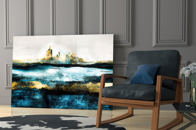 Sea of a Dream Glass Wall Art