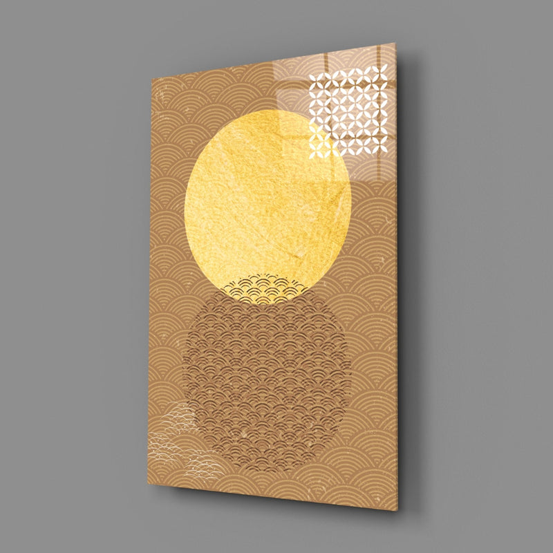 Shadow of the Sun  Glass Wall Art