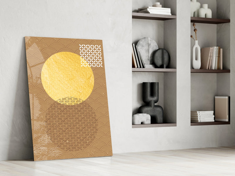 Shadow of the Sun  Glass Wall Art