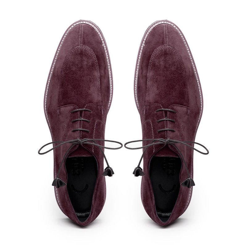 26-220-BDX CAMPO Sueded Goatskin Lace Up, Bordeaux
