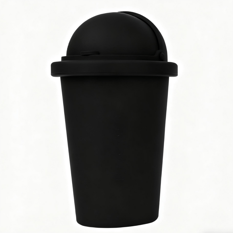 Car Trash Can with 8 Rolls of Garbage Bags for Tesla