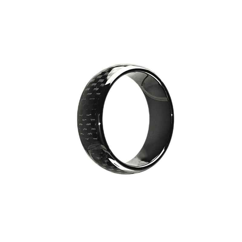 Carbon Fiber Smart NFC Key Ring for Cybertruck