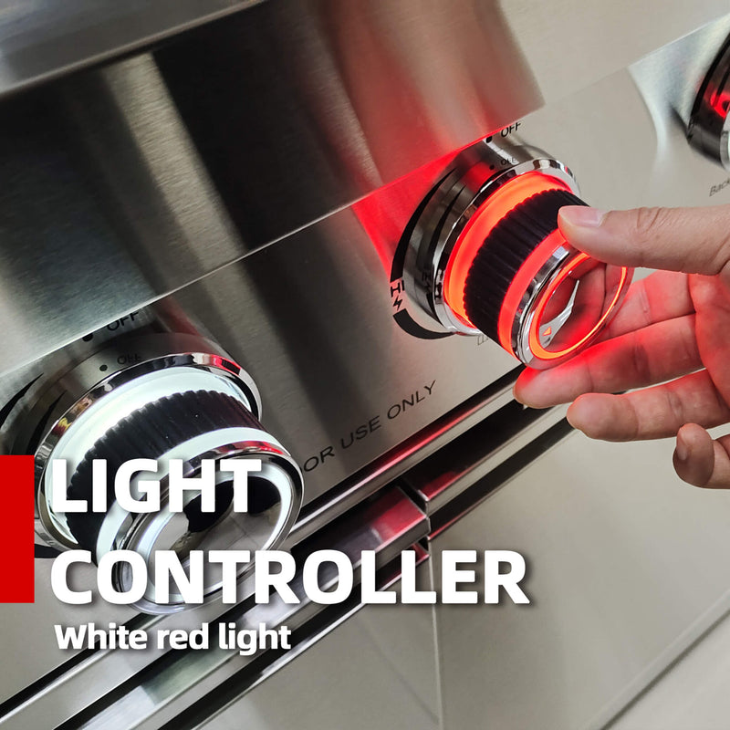 Castelle Flame Granite Outdoor BBQ Kitchen Island With 43-Inch 6-Burner Gas Grill, Rotisserie Kit, Cabinets, And Sink (SAK73518)