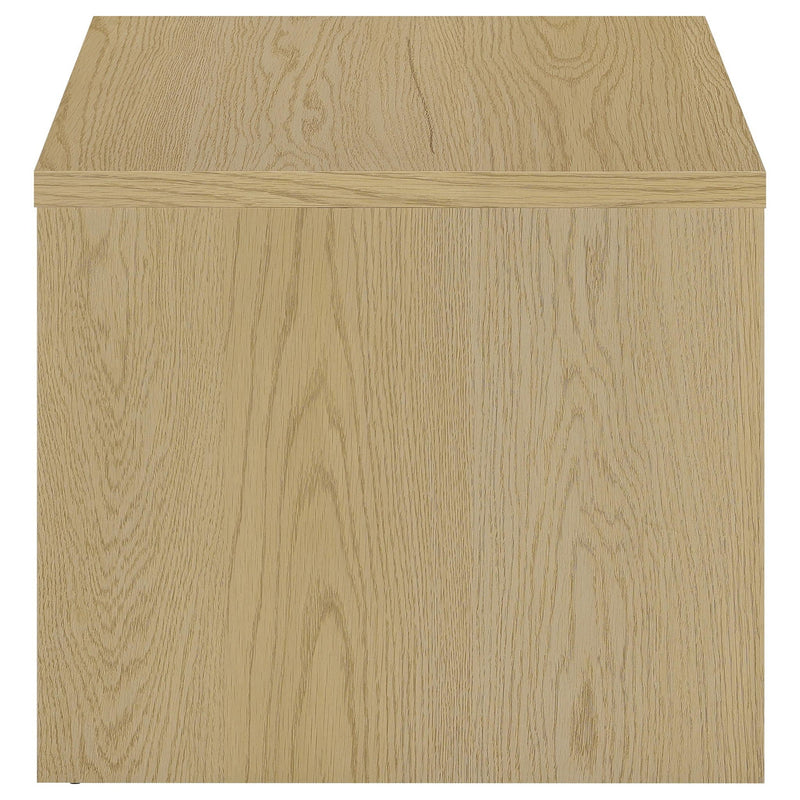 Canoga 3-piece Lift Top Cocktail Coffee Table Set Light Oak