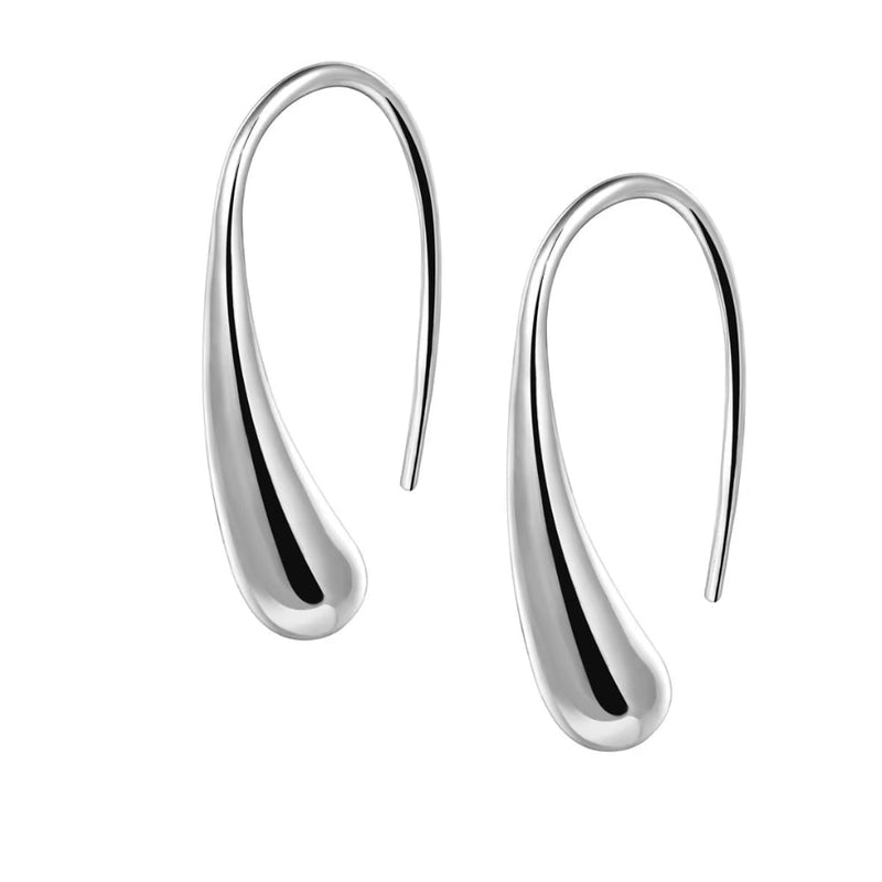 Isabella Eternal Drops Dainty Teardrop Dome Earrings