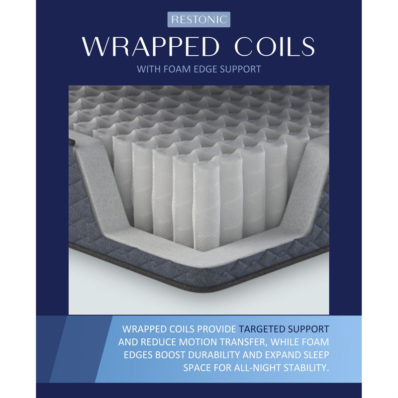 Tempagel - 13" Lux Firm Mattress With Advanced Cooling