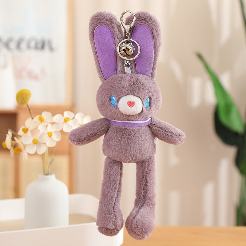 Dopamine-themed Bunny Toy For Your Backpack