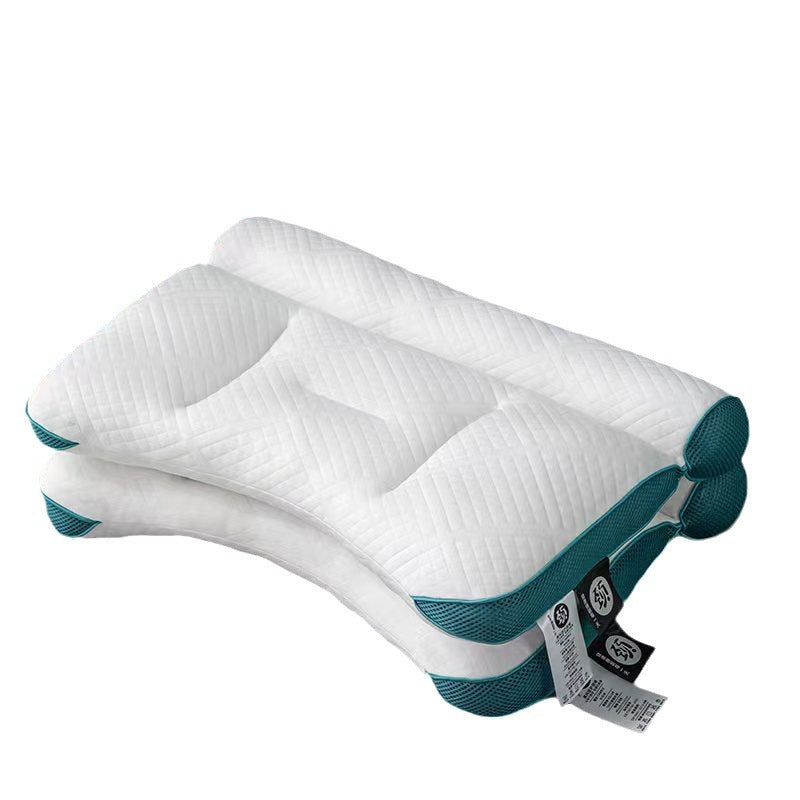 Washable Memory Foam Neck & Back Support Pillow