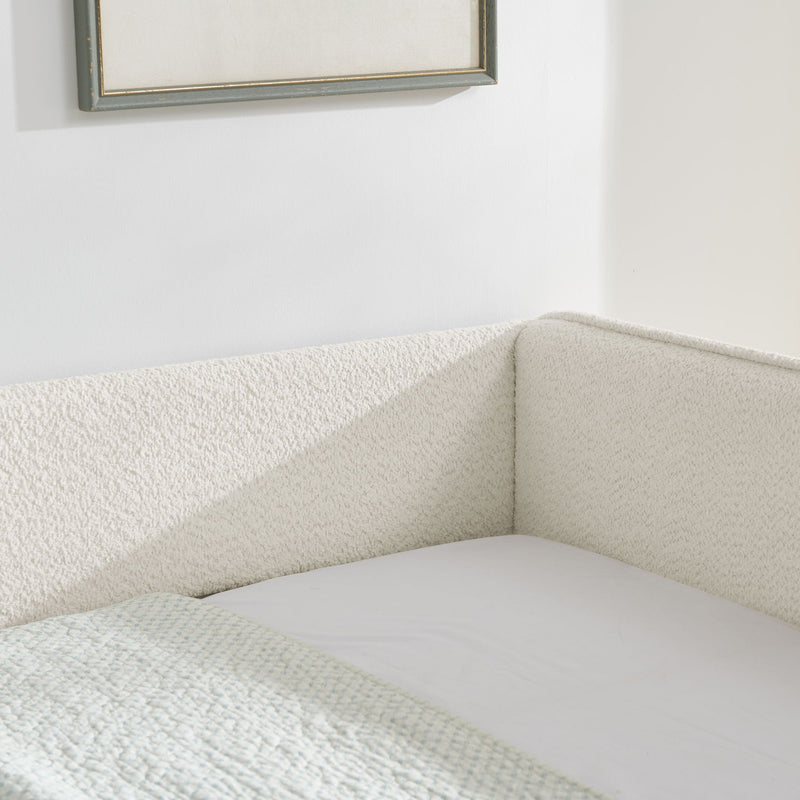 Upholstered Daybed With Pop Up Trundle