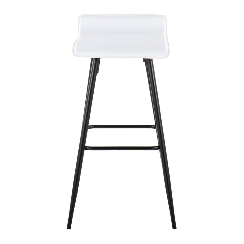 Ale - Contemporary Fixed-Height Bar Stool (Set of 2)