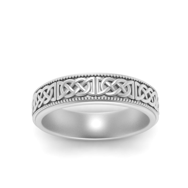 Celtic Knot Eternity Band