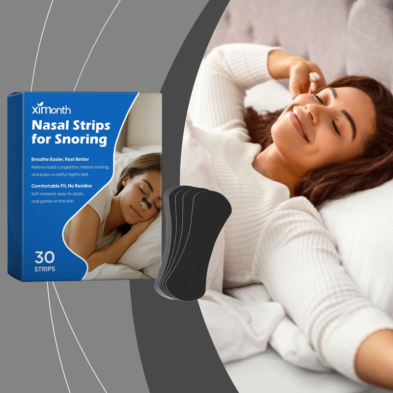 Anti-Snoring Mouth Tape – Comfortable Sleep Stickers for Better Breathing