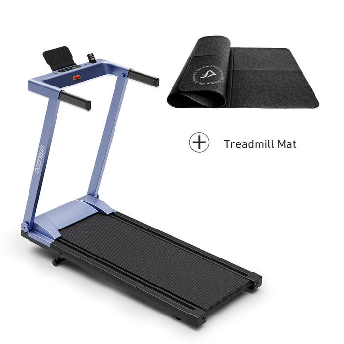 DeerRun All-New 2026 A1 Pro Move+  6% Incline Foldable Treadmill——Upgraded Chip & NFC Support | 350Lbs, 10mph Blue