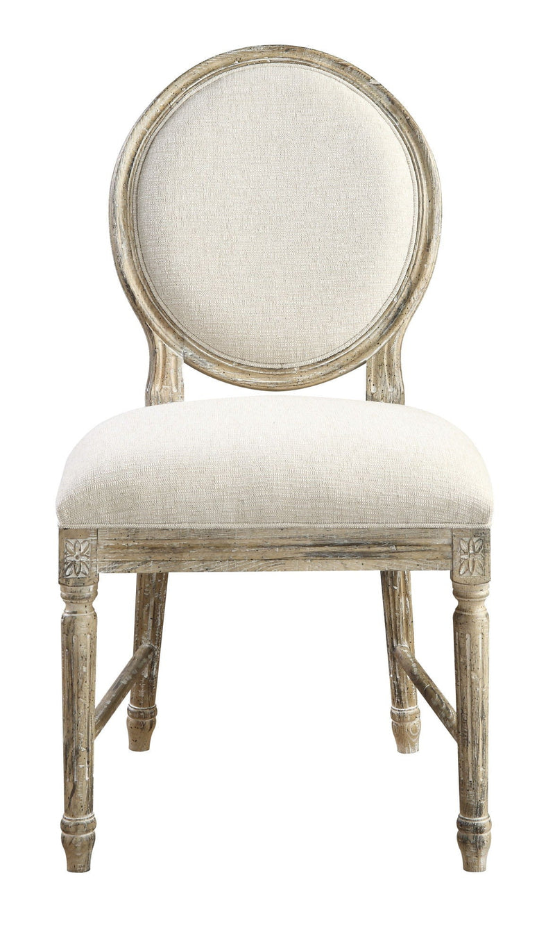 Upholstered Dining Chairs (Set of 2) - Brown