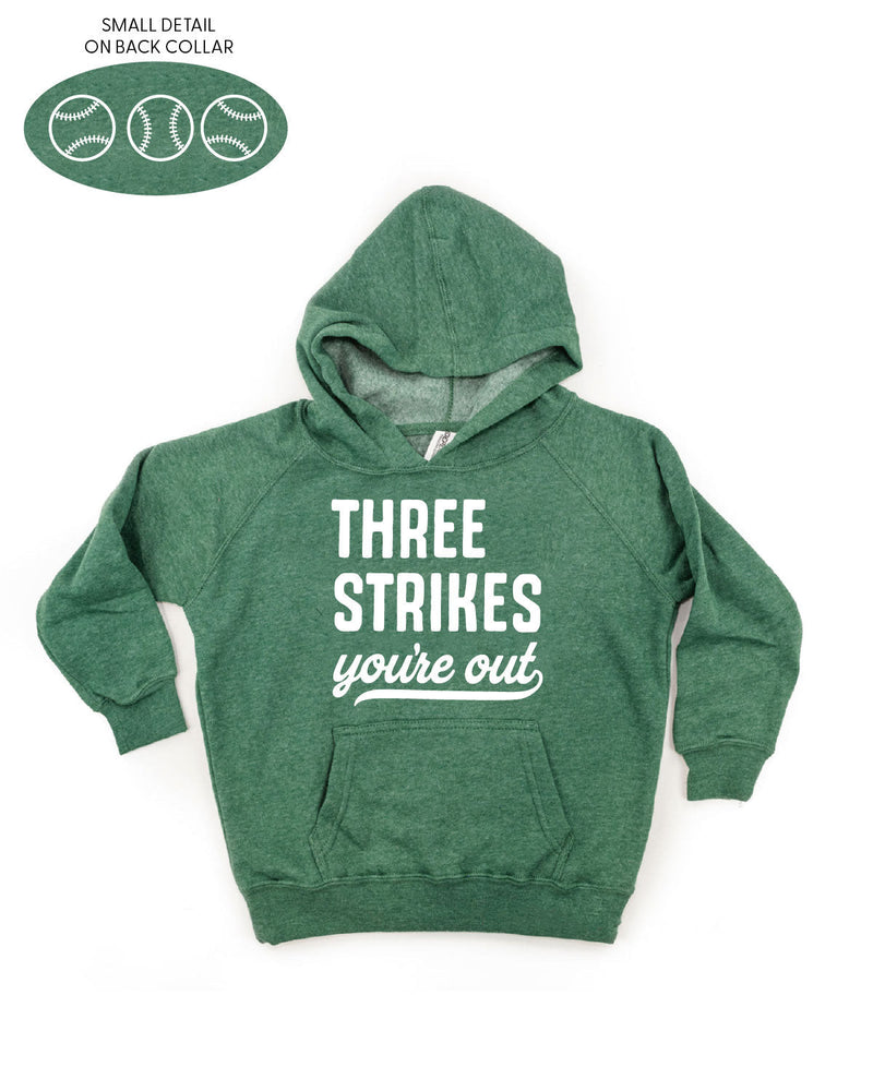 Three Strikes You're Out (bd) - Child Hoodie