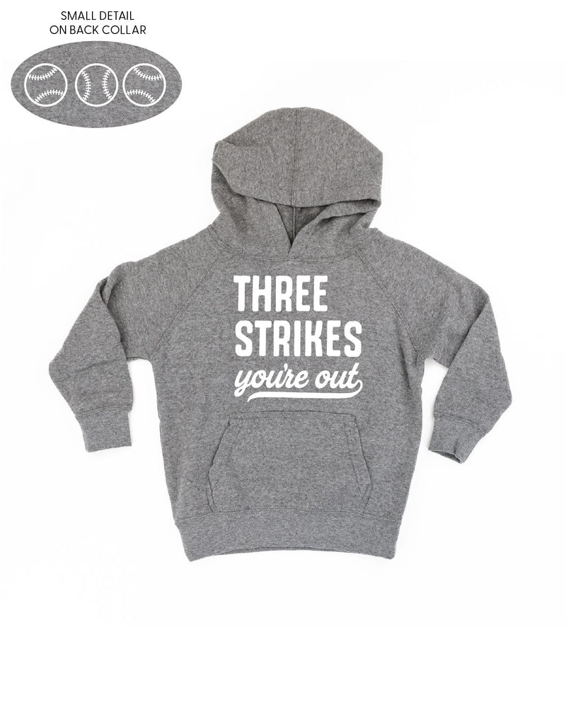 Three Strikes You're Out (bd) - Child Hoodie