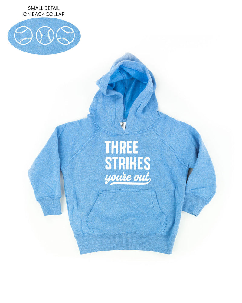 Three Strikes You're Out (bd) - Child Hoodie