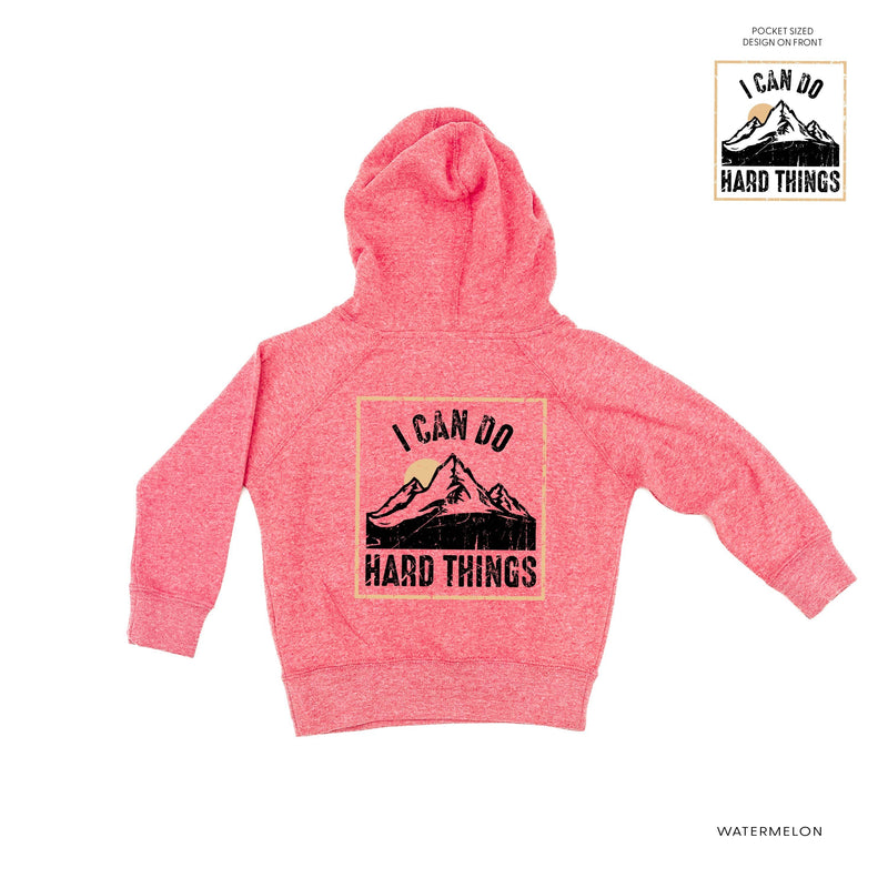 I Can Do Hard Things (pf & b) - Child HOODIE