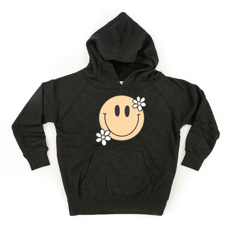 Big Smiley w/ Flowers - Child Hoodie