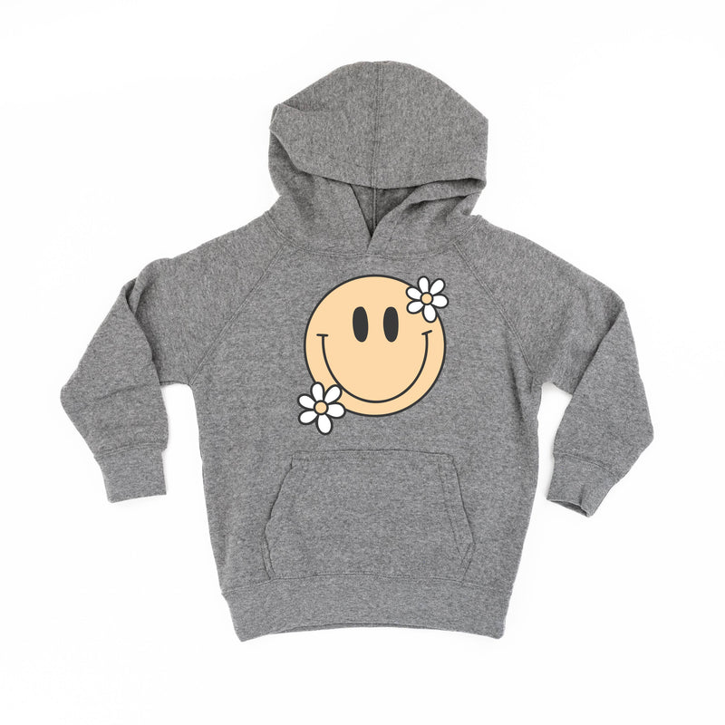 Big Smiley w/ Flowers - Child Hoodie