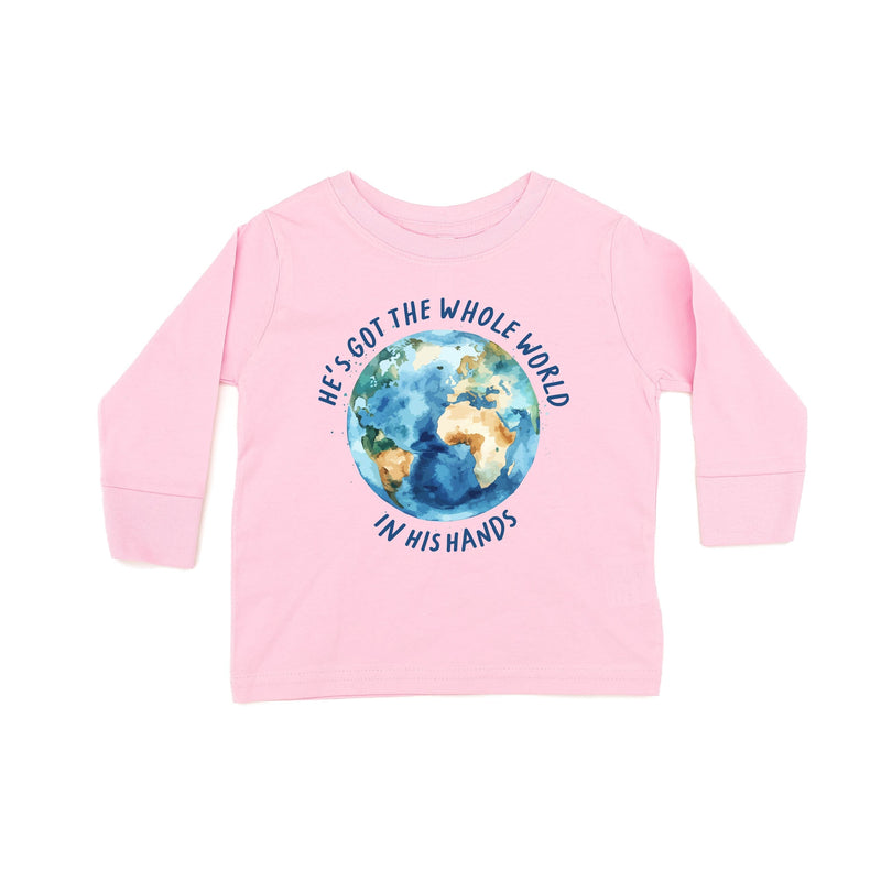 He’s Got The Whole World In His Hands - Child Long Sleeve Tee