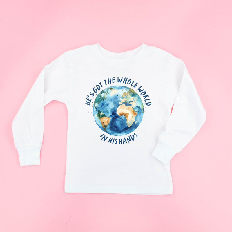 He’s Got The Whole World In His Hands - Child Long Sleeve Tee
