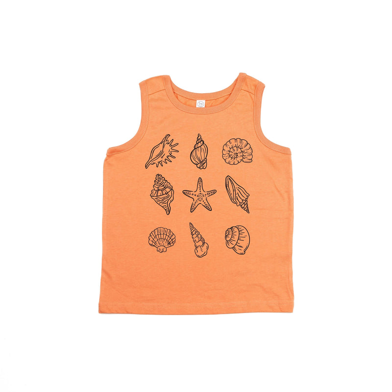 3x3 Seashells - Child TANK