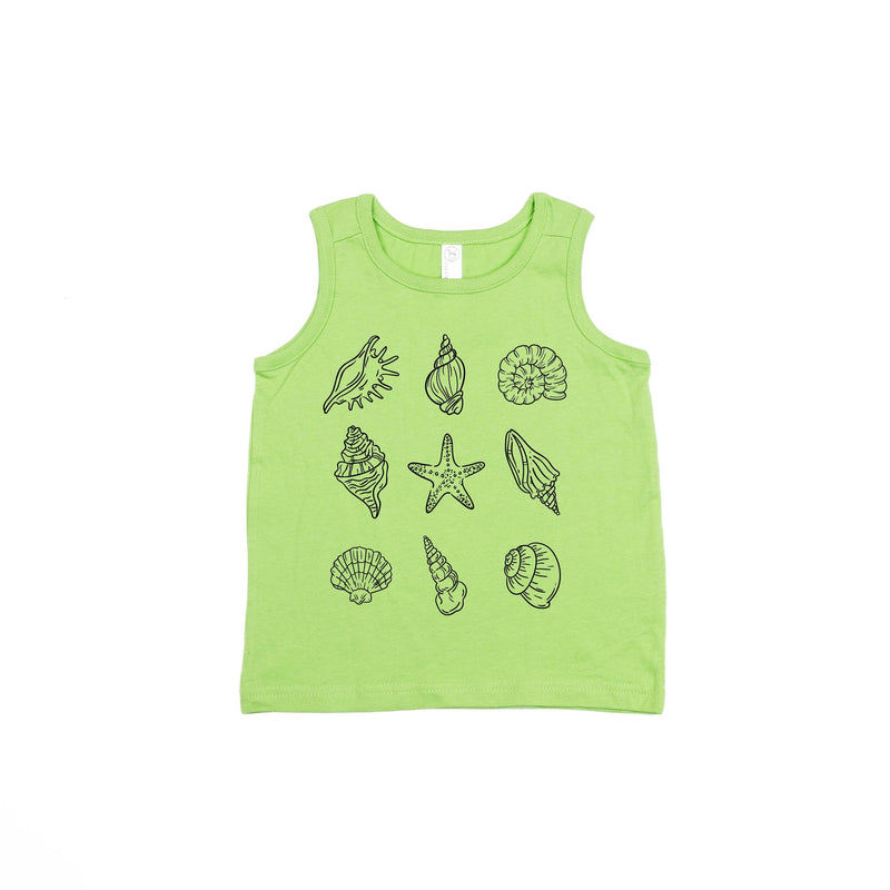 3x3 Seashells - Child TANK