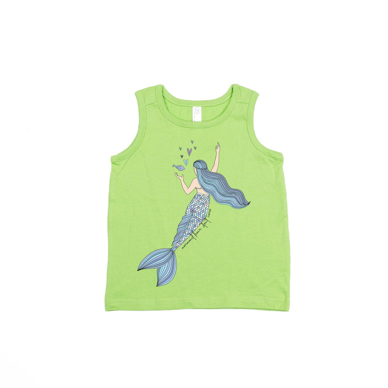 Mermaid Hair Don't Care - Child TANK