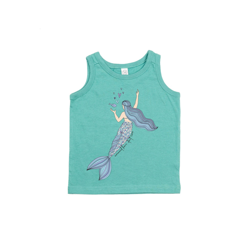 Mermaid Hair Don't Care - Child TANK