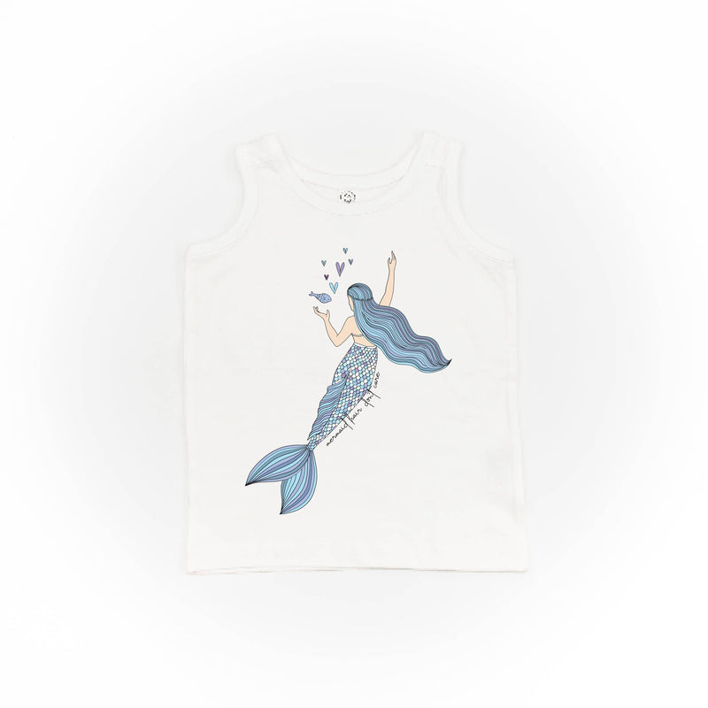Mermaid Hair Don't Care - Child TANK