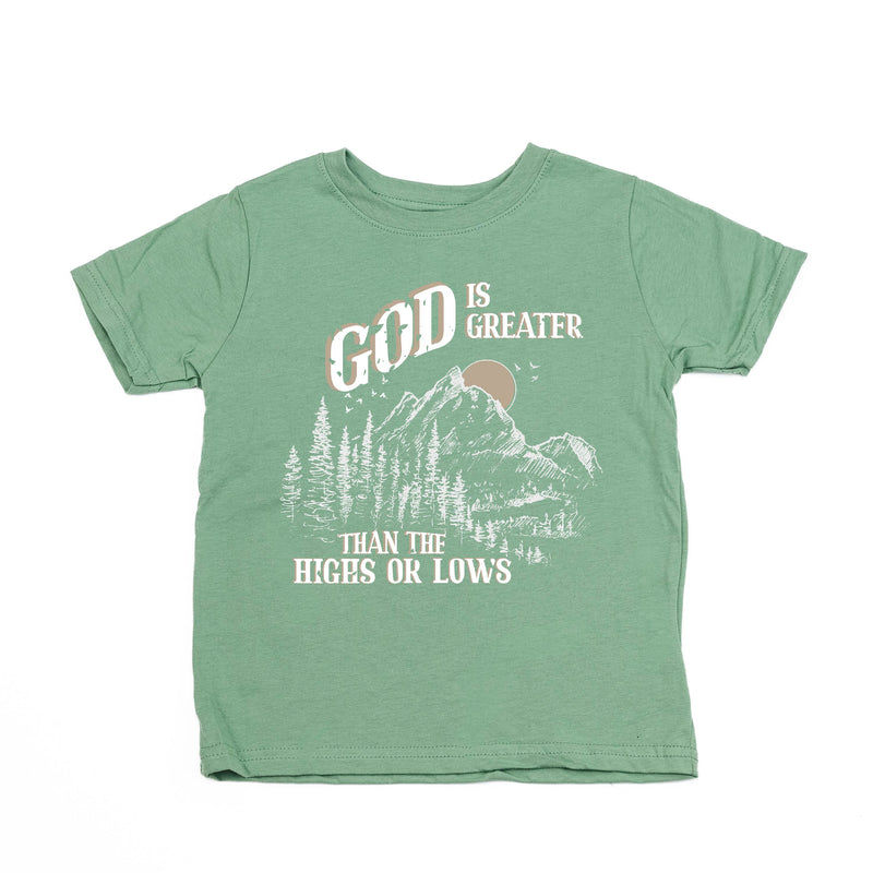 God Is Greater Than The Highs Or Lows - Child Tee