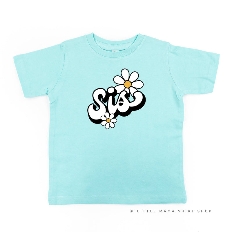 Daisy - Sis - w/ Full Daisy on Back - Child Tee