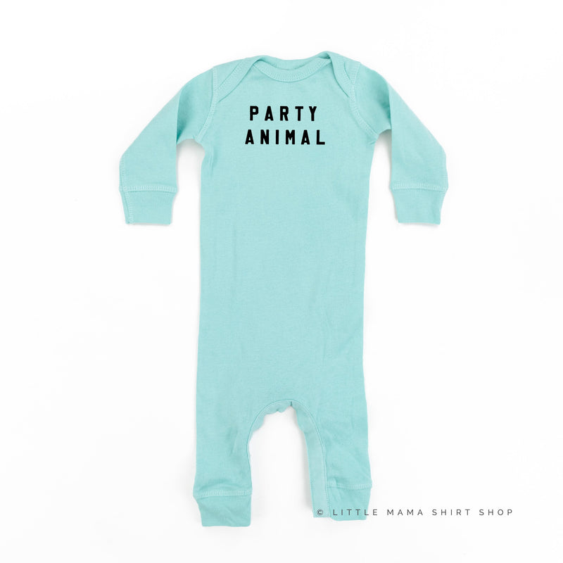 Party Animal - Block Font - Baby Sleeper