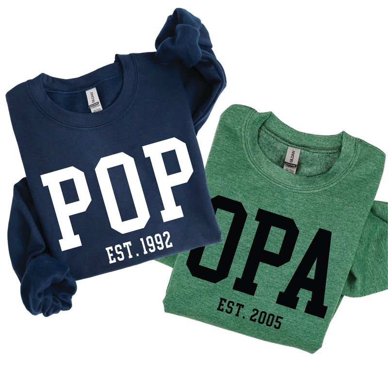 "(Choose Your Grandpa Name) - Est. (Select Your Year)" - BASIC Fleece