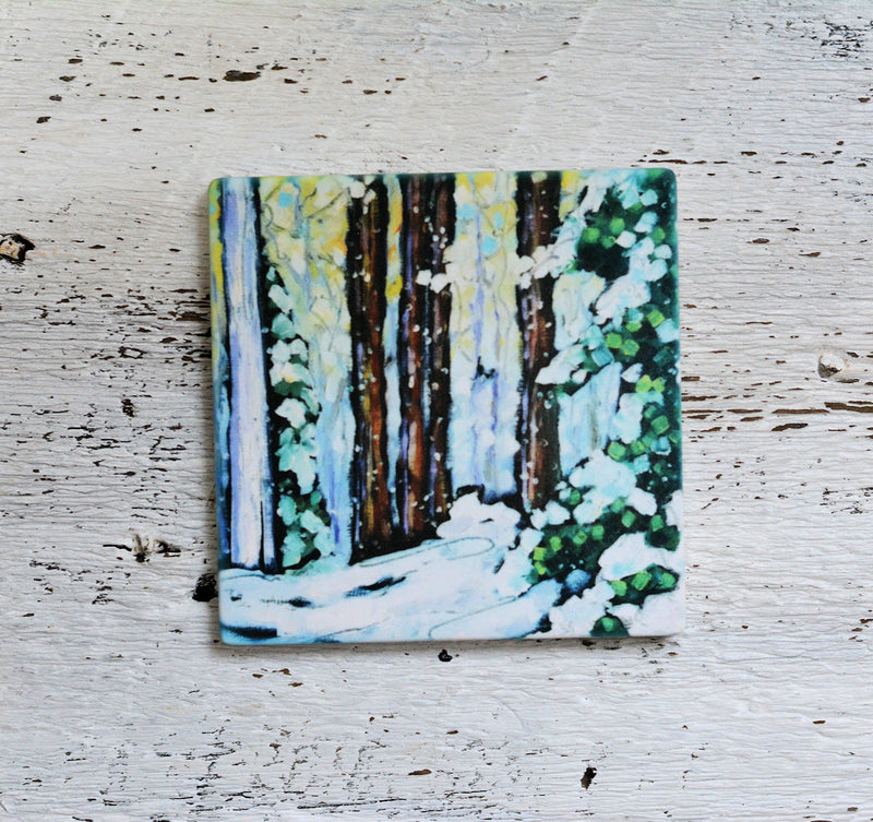 Coaster/ Trivet/ Magnet: Winter Sunlight